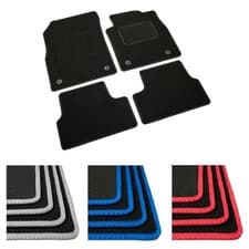 Image of For Vauxhall Astra J (MK6) 2010-2015 - Tailored Car Floor Mats - Black Carpet