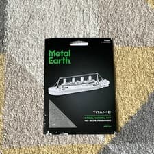 Image of Metal Earth Titanic Fascinations 3D Laser Cut Sheet Metal Model DIY Kit MMS030