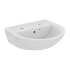 Image of Armitage Shanks Sandringham 21 Wall Hung Basin 500mm Wide - 2 Tap Hole