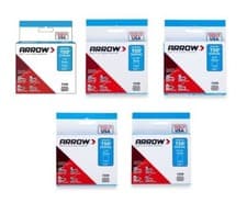 Image of Arrow T50 Staples Universal Fit Heavy Duty Staple Clip Tack for Stapler Gun