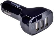 Image of Griffin 4.8 Amp 3 Port USB Car Charger Black - GP-008-BLK