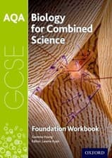 Image of AQA GCSE BIOLOGY FOR COMBINED SCIENCE FO by Lawrie Ryan Paperback Self Help