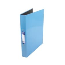 Image of Oxford 25mm 2 O-Ring Binder Laminated A4 Plus Light Blue 400132436
