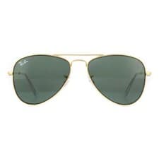 Image of Ray-Ban Junior Sunglasses 9506 223/71 Gold Green