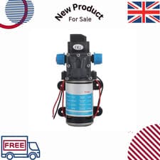 Image of 12V DC 100W 8L/Min 160Psi High Pressure Diaphragm Self Priming Water Pump for Wa