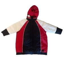 Image of Nike Jordan Flight Essentials Puffer Jacket Men's Size 1XL Black Red