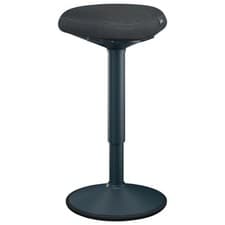 Image of Leitz Ergo Active Standing Stool with Comfort Seat Dark Grey