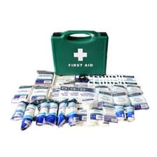 Image of Qualicare BSI British Standard HSE Compliant Green First Aid Kit, OR Refill