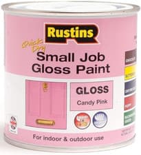 Image of RUSTINS SMALL JOB GLOSS PAINTS INDOOR & OUTDOOR USE FOR WOOD METAL 250ML NEW