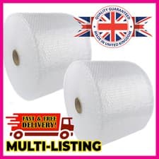 Image of LARGE BUBBLE WRAP 100 METERS LONG ROLLS (300mm 500mm 750mm 1000mm) PACKING ROLL