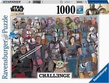 Image of Ravensburger Star Wars The Mandalorian Challenge 1000 Piece Jigsaw Puzzle