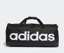 Image of BNWT Large Black Adidas Essentials Duffle Bag