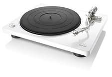 Image of Denon DP-400 Record Player White DP-400WTEM