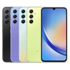 Image of Samsung Galaxy A34 5G - 128GB 256GB - Lime Graphite Violet Silver - Excellent