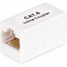Image of Startech Rj45 Coupler 5-Pack Inline Cat6 Coupler Female To Female F/F T568 Conne