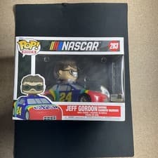 Image of Funko Pop! Rides: NASCAR Jeff Gordon Driving Rainbow Warrior #283 