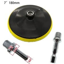 Image of 180mm Hook & Loop Backing Pad Angle Grinder M14 & Drill Attachment for Sand Disc
