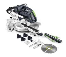 Image of Festool Sliding Compound Mitre Saw with LED Spotlight KS 60 E-SET GB 110V 561693