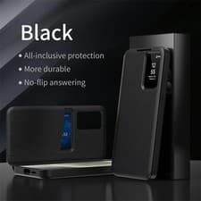 Image of Smart View Wallet Case for Samsung Galaxy S24 25 26 Ultra Book Folding Cover