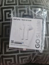 Image of Brandnew Boxed Defunc White GO Slim Wireless Earbuds with Charging Case