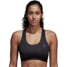 Image of Women's adidas Don't Rest Alphaskin Medium-Impact Sports Bra, Black, CF6599