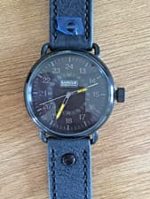 Image of BARBOUR GENUINE GENTS FOWLER WATCH MODEL BB022BKBK   RRP £165