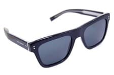 Image of DOLCE & GABBANA DG4420 501/87 52mm Men Sunglasses Large Square BLACK GREY GOLD