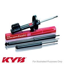 Image of 2x Shock Absorbers (Pair) 3448025 KYB Excel-G Rear 5Q0513049BM 5WA513049N