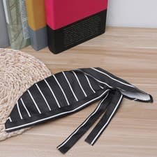 Image of Kitchen Hat Catering Skull Cap Chef Hats with Adjustable Elastic Band