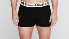 Image of Jack & Jones 1 Pack Trunk Black Mens Size Medium BRAND NEW