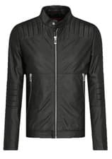 Image of HUGO Loscar Leather Jacket Size Small GENUINE RRP £ 489 #R