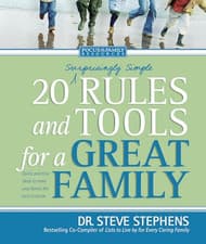 Image of 20 Surprisingly Simple Rules and Tools for a Great Fami - Paperback NEW Steve St