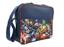 Image of Marvel Avengers Messenger Courier Bag Licensed Character Boys Children School