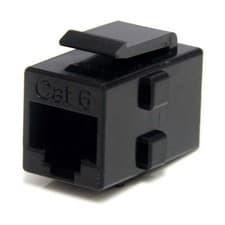 Image of StarTech Cat 6 RJ45 Keystone Jack Network Coupler - F/F