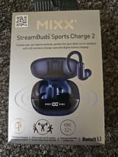 Image of Mixx StreamBuds Sports Charge 2 Wireless Bluetooth Earbuds, 32-Hour Playtime