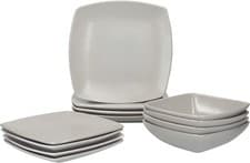Image of Creative Tops 12 Piece Dinner Set Raven Grey Square