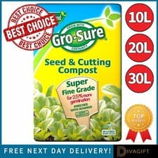 Image of SEED AND CUTTING COMPOST GRO SURE SUPER FINE VERMICULITE 10L 20L 30L WESTLAND
