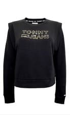 Image of BNWOT ladies black Tommy Hilfiger jumper sweatshirt size Small petite