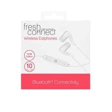Image of Fresh Connect Wireless Earphones Bluetooth - White New