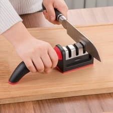 Image of 3 Stage Kitchen Knife Sharpener/3 Stage Manual Sharpener, Chef Quality Sharpener