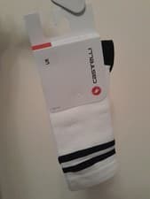 Image of Castelli Mens Cycling Originale 18 Summer Cycling Socks L/XL White