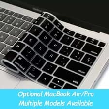 Image of For Apple MacBook US Version Silicone Keyboard Cover Skin Spanish Multi-mode