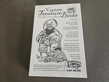 Image of Captain Treasure Boots Board Game -Complete, NEW- Cheapass Boxed Edition