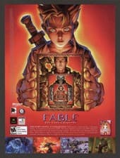 Image of Fable The Lost Chapters Original Xbox PC Game Promo Ad Art Print Poster - Glossy