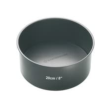 Image of MasterClass Carbon Steel 2cm Loose Base Deep Cake Pan with Non-Stick Coating