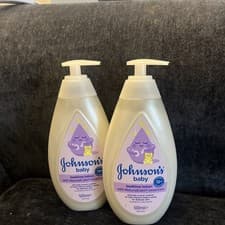 Image of 2 x Johnsons Baby Bedtime Lotion 500ml NEW FREE P&P