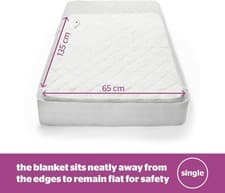 Image of Silentnight Teddy Fleece Electric Under Blanket Fleecy Single Double King Heated