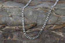 Image of Fred Bennett Figaro Link Chain Necklace 50cm N4544