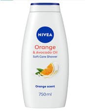 Image of NIVEA Orange & Avocado Shower Cream 750 Ml