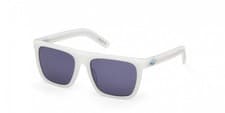 Image of Adidas Originals OR0140 Shiny white 55/17/140 UNISEX Sunglasses